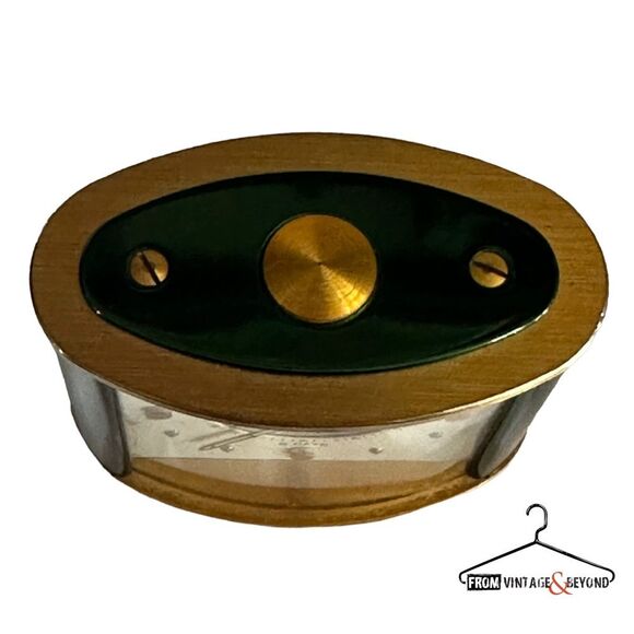 Vtg Jaeger LeCoultre 8 Day Alarm Swiss Travel Desk Clock - Picture 6 of 15